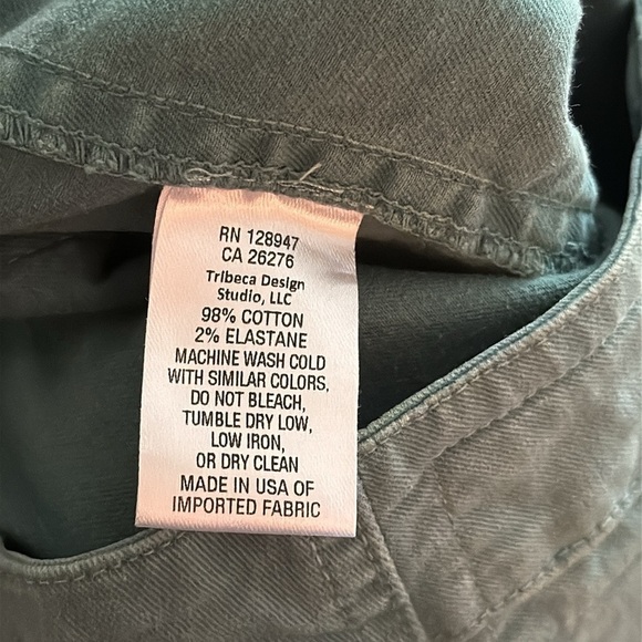 Nili Lotan sz 4 Teal Chinos with pockets zip fly great pre owned condition - Picture 6 of 6